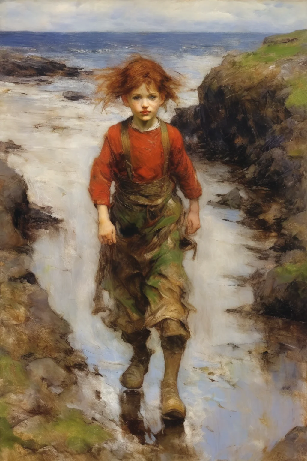<lora:William McTaggart Style:1>William McTaggart Style - The Great Exploration