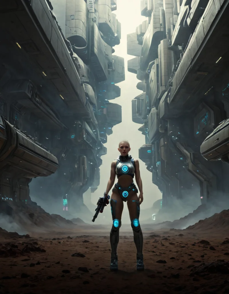 <lora:Space_Worlds_02_Dark_xlv1:1> sw02d_xl, Science Fiction Surrealism Simplicity --ar 68:128 --stylize 750 --v 5. 2