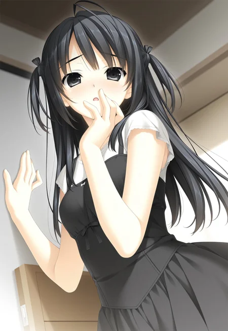 (hashimoto takashi:1.1),(loading \(verjuice\):1.0),(kakesu:0.7),
1 girl, cute face and eyes, black hair, clear black eyes, cute and lovely, Vigorous, lively, and spontaneous personality,
,masterpiece,best quality,amazing quality,