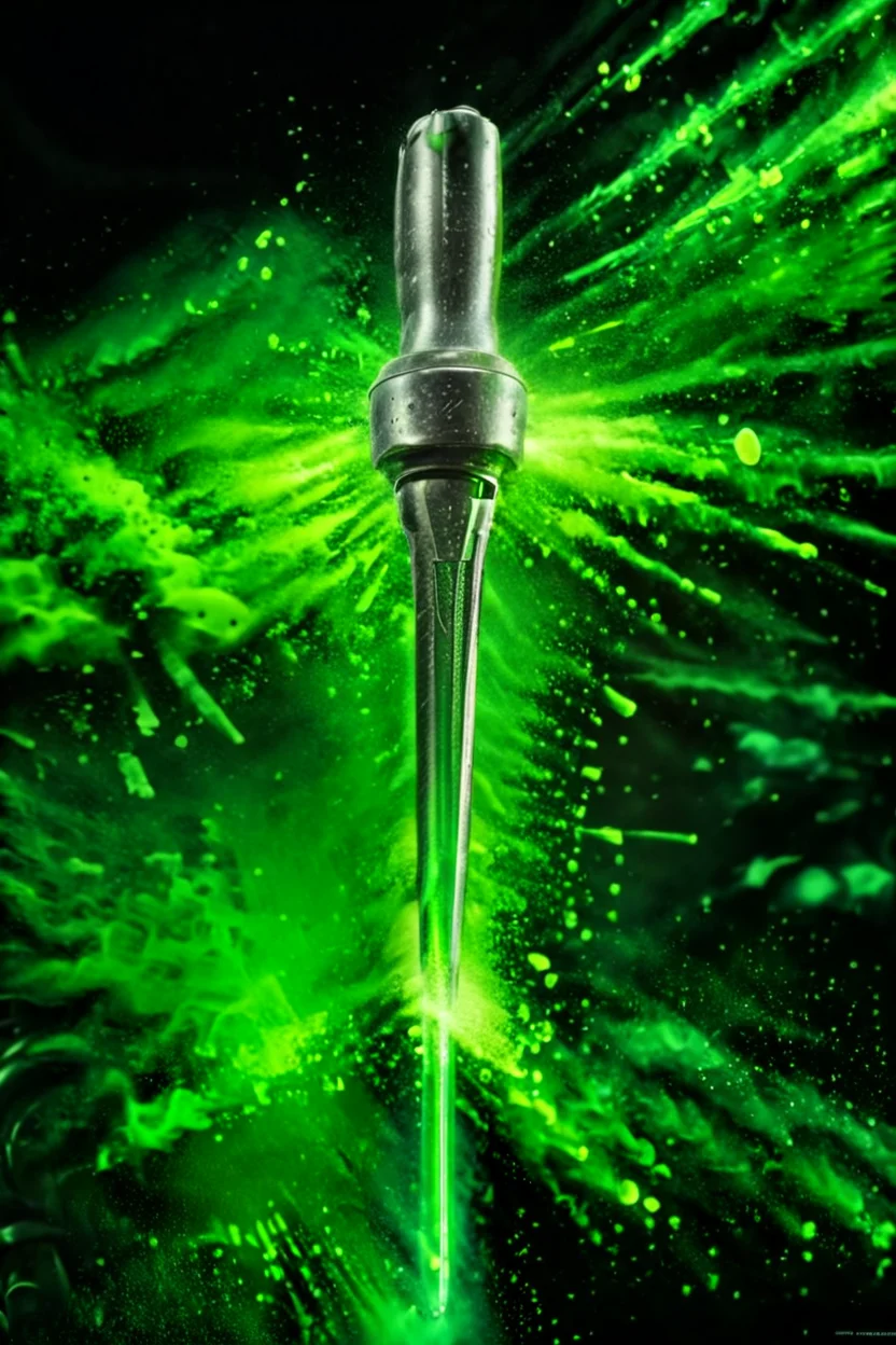 cinematic film still screwdriver, (neon green splash), dark background <lora:colorSplash:1> . shallow depth of field, vignette, highly detailed, high budget Hollywood movie by martin mcdonagh, bokeh, cinemascope, moody, epic, gorgeous, film grain, grainy