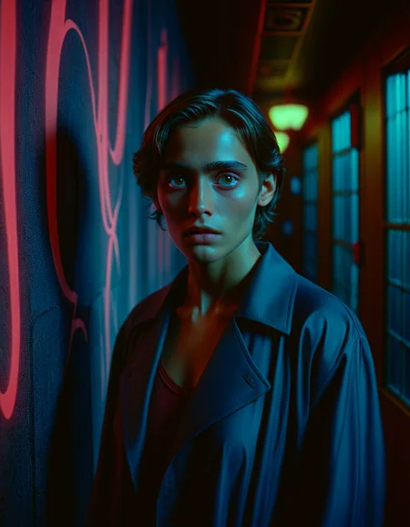 moody lighting, "2Shy", Kodak Ektachrome E100, made out of ral-ovrstrtd <lora:ral-ovrstrtd:1>, advanced cinematic perfect light, fabulous colors, intricate, dynamic, stunning, deep aesthetic, dynamic background, enchanted, fantastic aesthetic