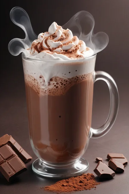 Highly detailed Dynamic shot of a transparent frosted glass mug of hot chocolate, extremely detailed,
<lora:RMSDXL_Photo:-4><lora:RMSDXL_Creative:4>