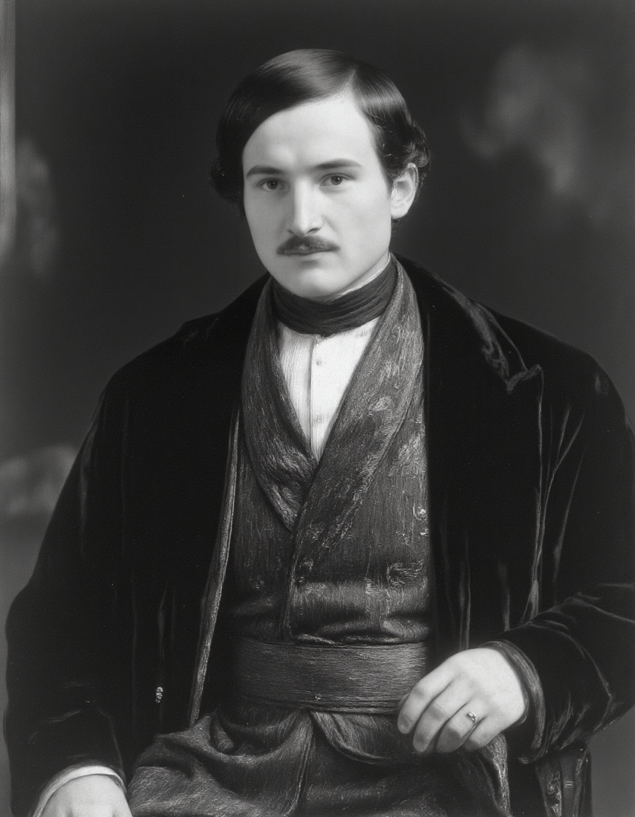 Full body shot  of mature 45yo man, <lora:1900s_Drama_Movie:1>, ArsMovieStill, movie still from a 1900s drama movie, <lora:GOGOL:1>