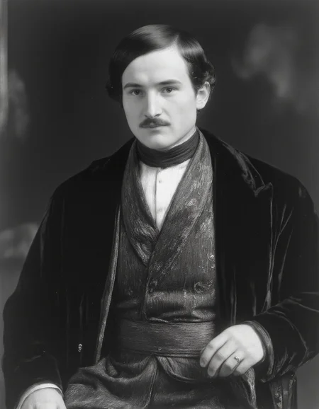 Full body shot  of mature 45yo man, <lora:1900s_Drama_Movie:1>, ArsMovieStill, movie still from a 1900s drama movie, <lora:GOGOL:1>