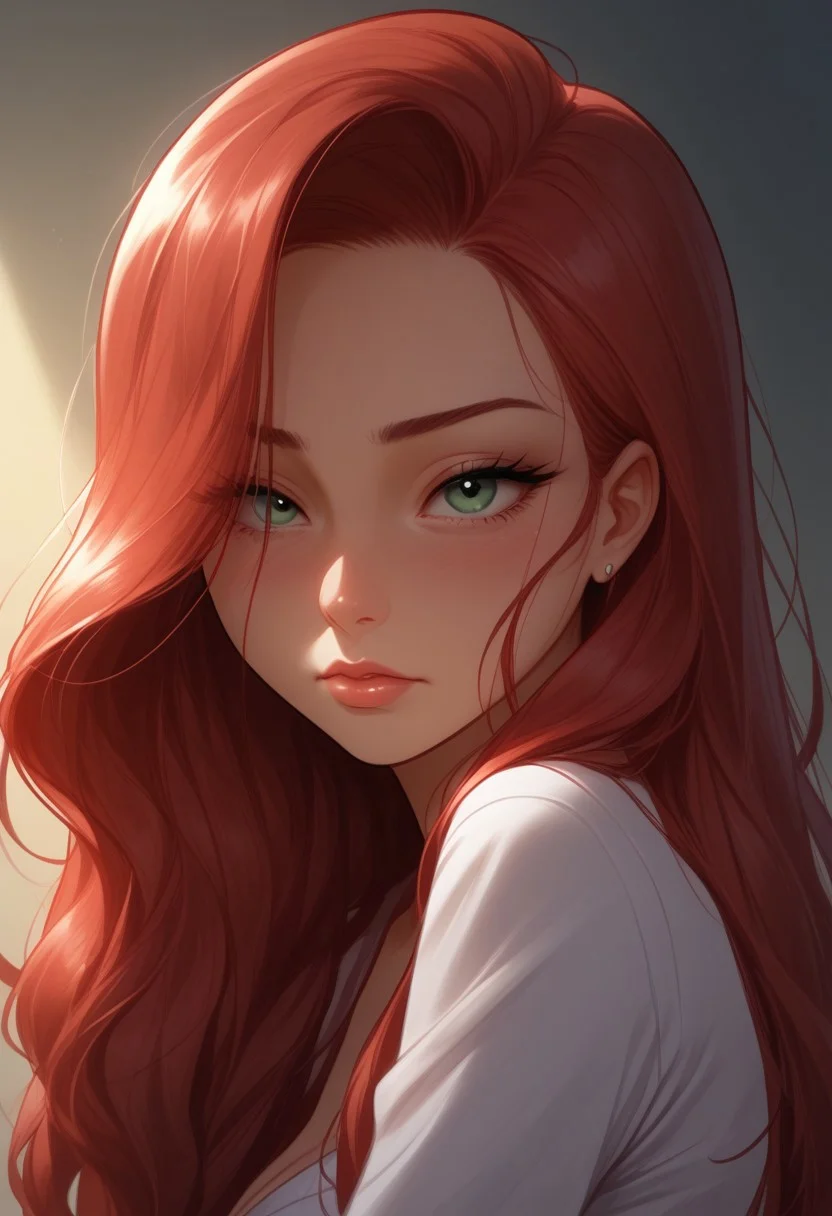 score_9, score_8_up, score_7_up, source_anime, solo, adorable chibi Jessica Rabbit, sad, crying, tears, partial body, close face view, (long legs, long arms:1.4), (indirect lighting, dynamic lighting:1.4), simple background, (detailed image, high resolution, 5k resolution:1.0), (Looney toons art style, las lindas Art Style:1.2)