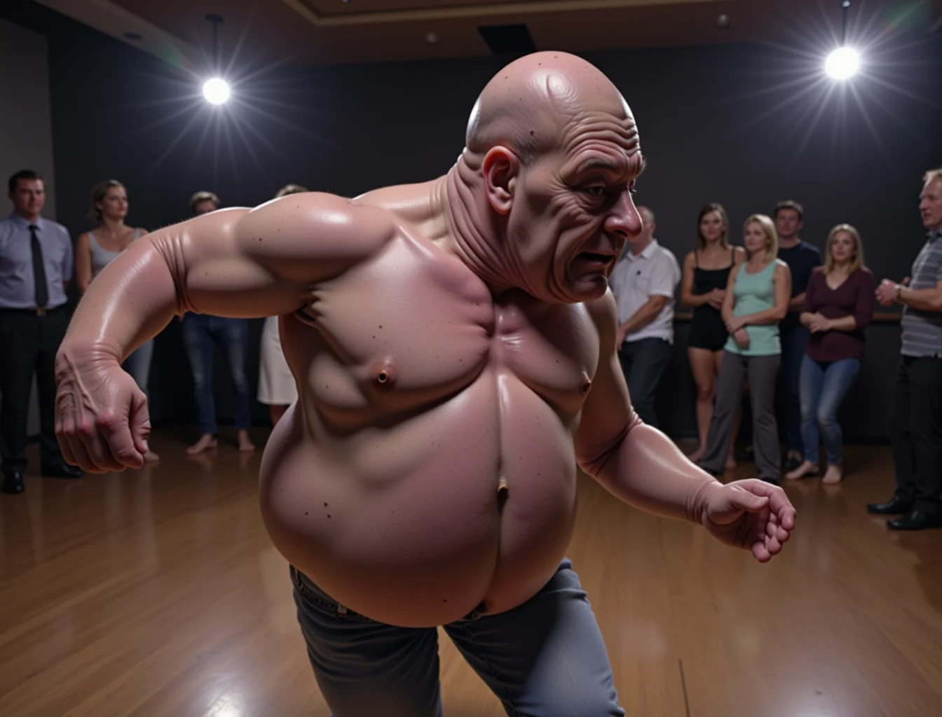 That's some sad dad dancing.