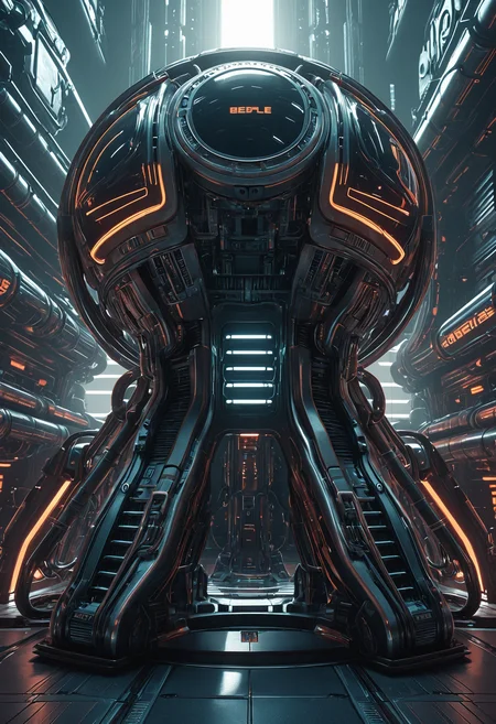 professional 3d model <lora:Beeple_retrofuturism-000005:1>,Beeple style,retrofuturism, . octane render, highly detailed, volumetric, dramatic lighting