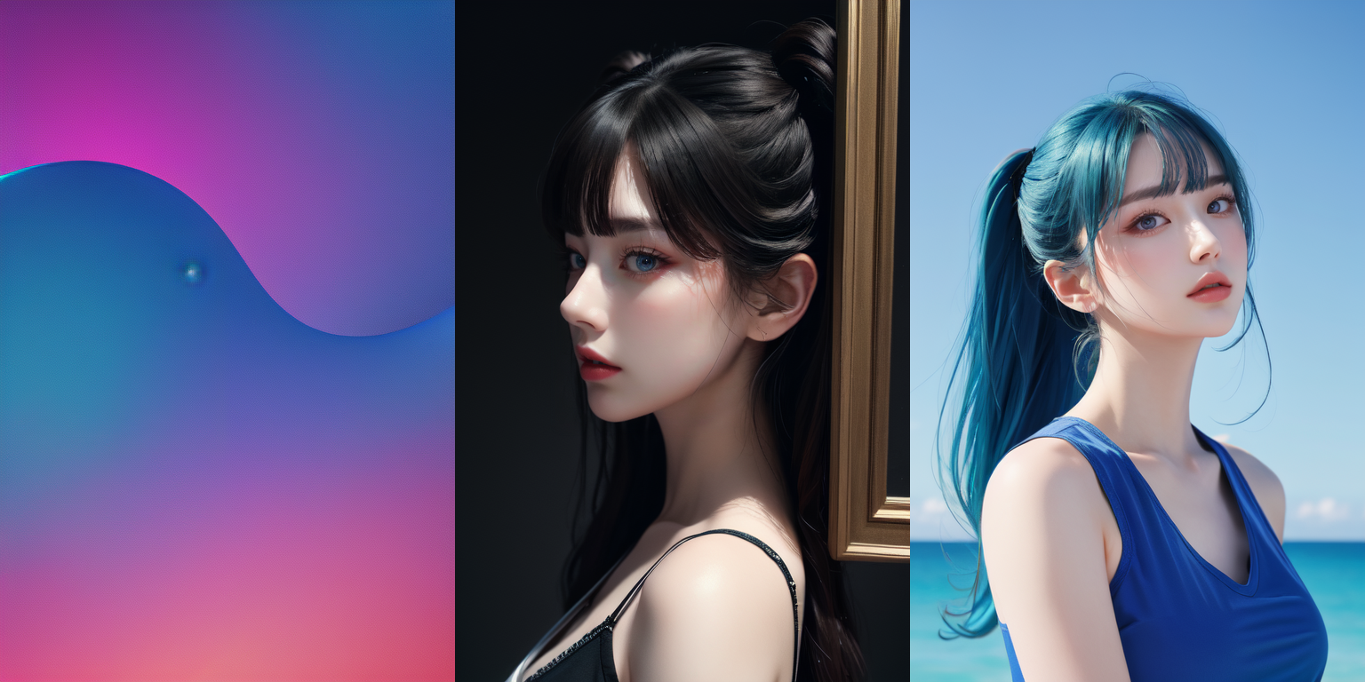 highly insanely detailed, masterpiece, top quality, best quality, highres, 4k, 8k, RAW photo, (very aesthetic, beautiful and aesthetic), two side up, 
__lazy-wildcards/dataset/background-color__, 
<lora:two_side_up-1.0:0.7>âââ