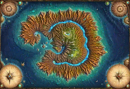 Beautiful Fantasy Map,High Detail,4k,Fantasy World Map,Continents,(Fantasy World),Cartographic Map Of A Fantasy World,Fantasy Planet,Top View,Mountains And Rivers,Geographic Map,Masterpiece,Readable Text,Clear 0mage,Entire World With All Of It's Continents And Oceans,Fantasy Map,Large World,Huge,Large Ocean,Continents Divided By Oceans,0ncredible Art,A Rich And Detailed Fantasy World