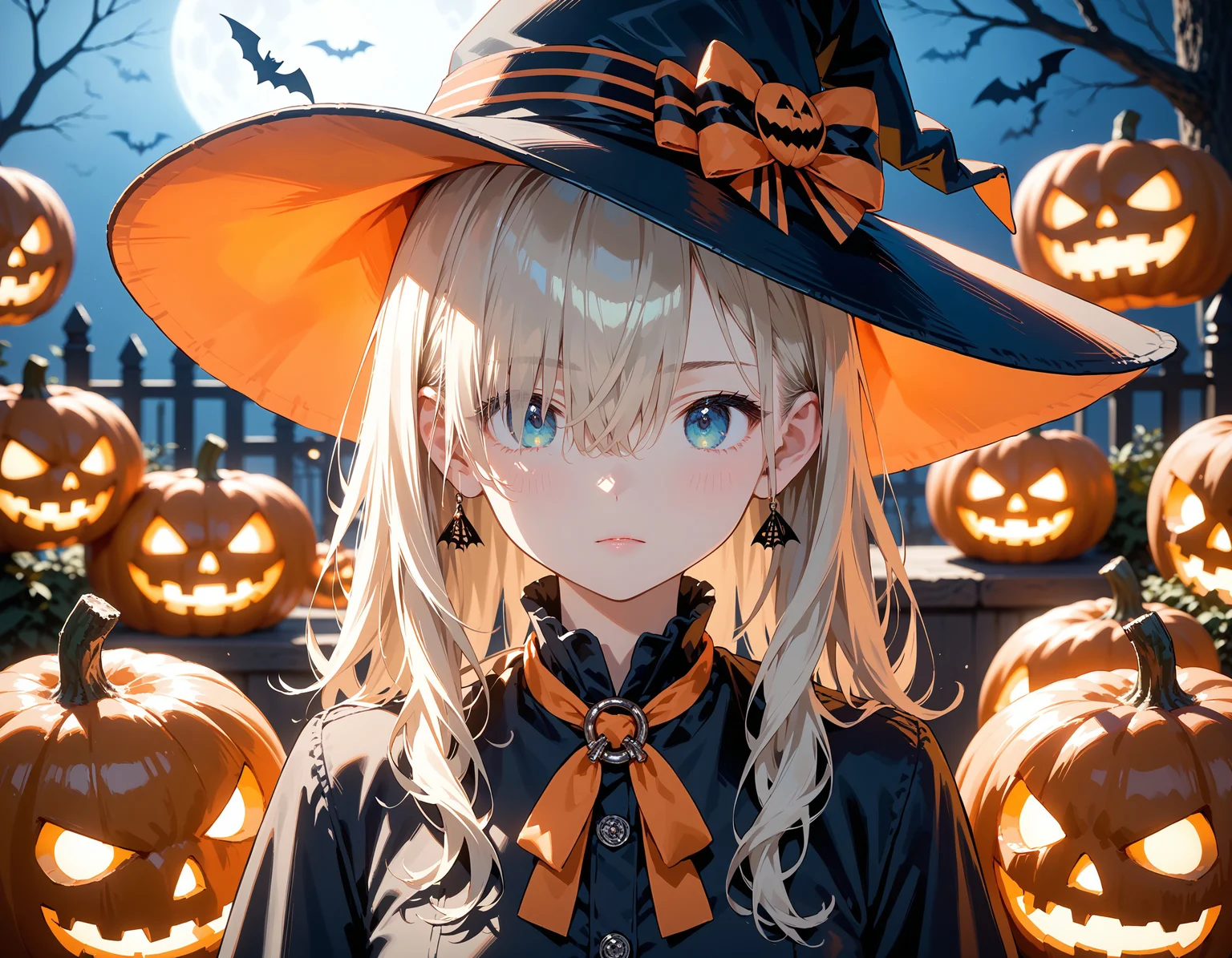score_9, score_8_up, score_7_up,source_anime,
BREAK
1girl , halloween , looking away , hair over one eyes ,
dynamic light , cinematic light ,