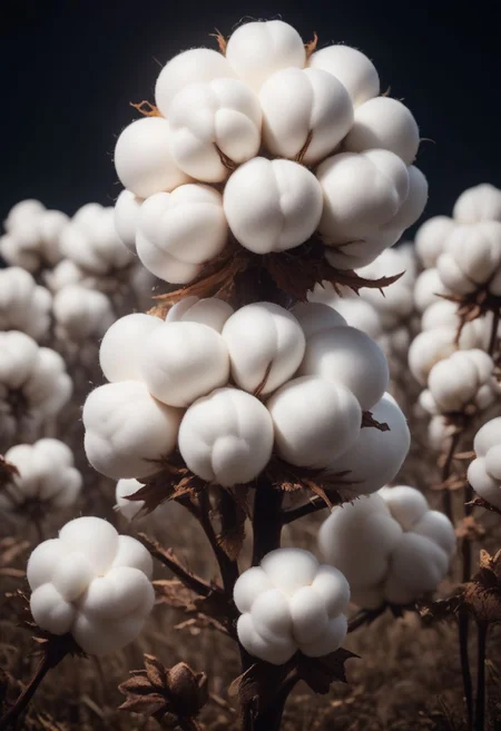 score_9, score_8_up, score_7_up, score_6_up, score_5_up, score_4_up, cotton,beautiful expressive, field, extremely detailed, beautiful cute cotton plant, no humans, extremely detailed, cotton field, fur like cotton, beautiful eyes, moonlight, realistic, high quality, detailed, fantasy farm field background, cotton plants, dark shadows, glowing in the dark, bright colors, high contrast, dark background, vivid lighting,