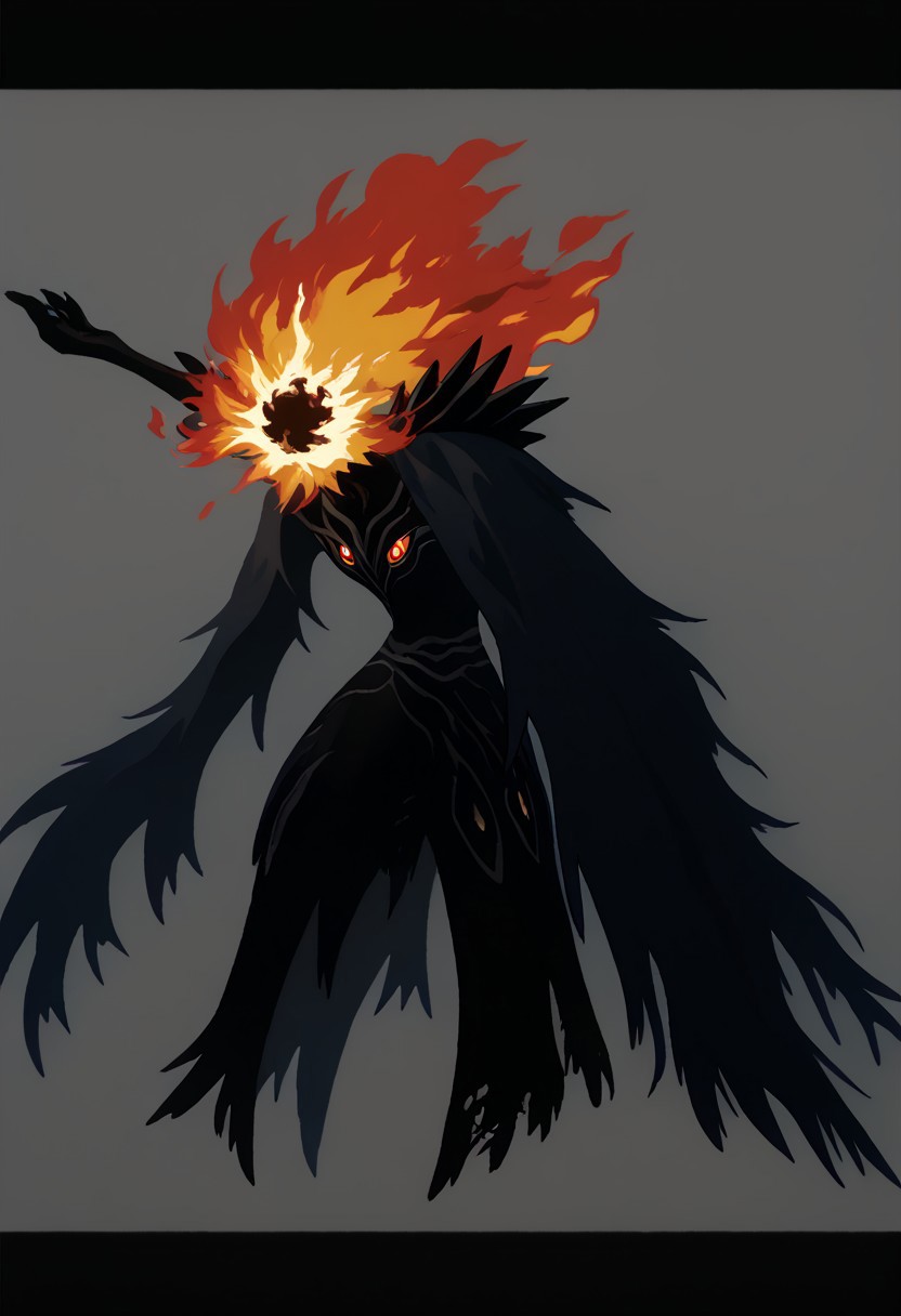 score_9, score_8_up, score_7_up,
lord_of_frenzy, fire head,
Type: Fire, Type: Dark, Egg Group: Mineral,
simple background, grey background
DSP, artist:DSP, mogeko,