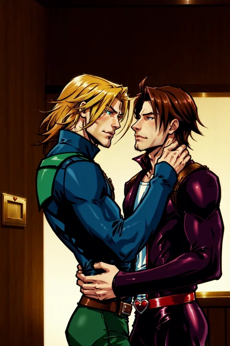 yaoi doujinshi, squall leonheart,