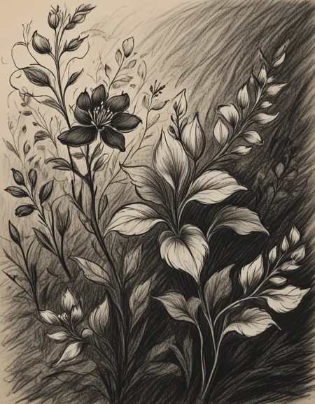 novuschroma71 swirls and florals charcoal drawing <lora:novuschroma71 style:1>, <lora:sdxl_lightning_8step_lora:1>