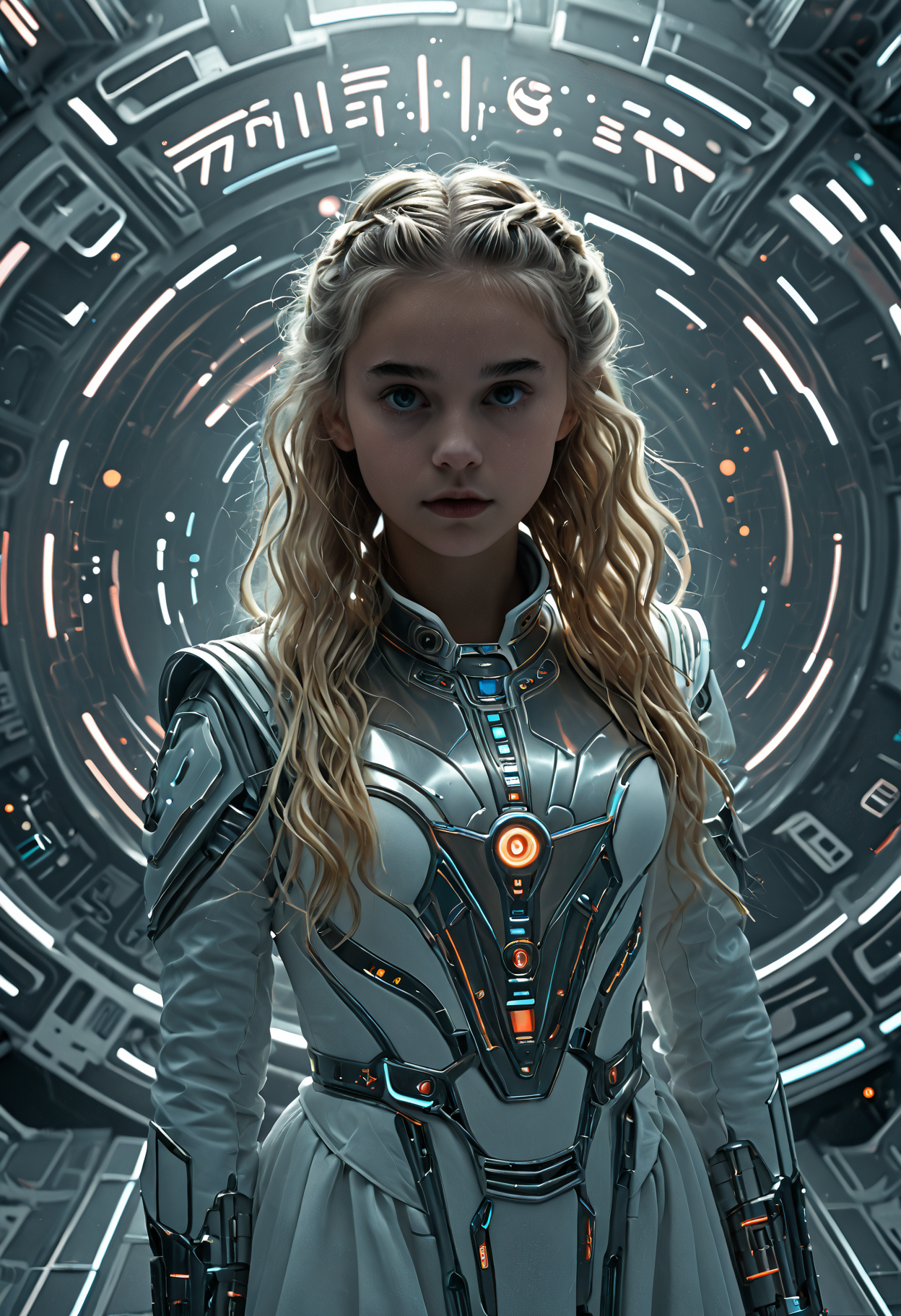 concept art <lora:Beeple_retrofuturism-000005:1>,Beeple style,retrofuturism,<lora:Alice Prin OC-000005:1>,Alice Prin,1girl, . digital artwork, illustrative, painterly, matte painting, highly detailed