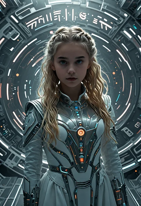 concept art <lora:Beeple_retrofuturism-000005:1>,Beeple style,retrofuturism,<lora:Alice Prin OC-000005:1>,Alice Prin,1girl, . digital artwork, illustrative, painterly, matte painting, highly detailed