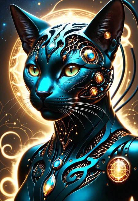 mind shattering concept art of detailed circuitry feline, eternity , blooming dark vines , obsidian leaf particles , crystalline structure fused with explosions
<lora:dvr-tldr:0.8> dvr-tldr