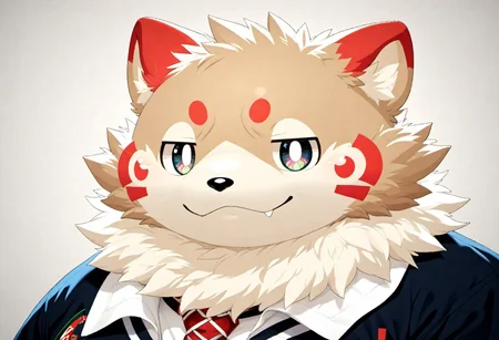 score_9, score_8_up, score_7_up, zPDXL3, ((((sdgs4by zuppu11)))), 1boy, furry, solo