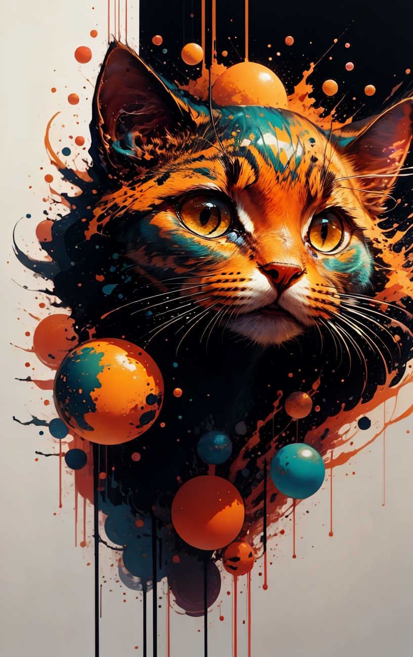 <lora:ultimaDark:1>, every, Conceptual art, <lora:Cosmic anime-oil fusion v2:1>