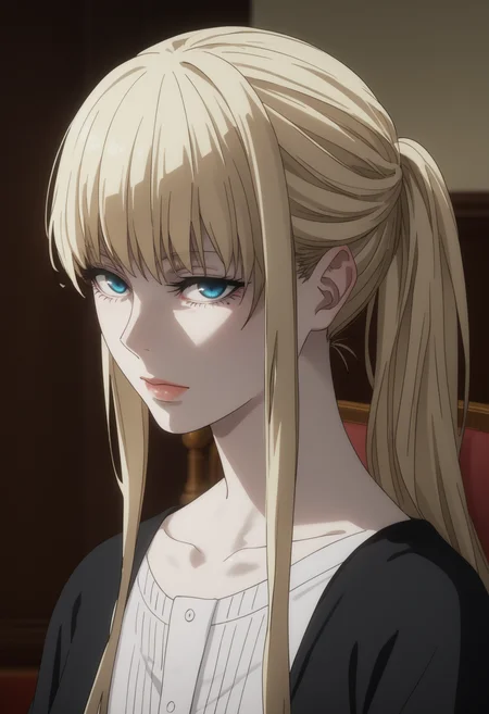 score_9, score_8_up, score_7_up, source_anime, BREAK 1girl, solo, <lora:DX888Phanora:1> phanora kristoffel, blue eyes, pale skin, ponytail, dress,