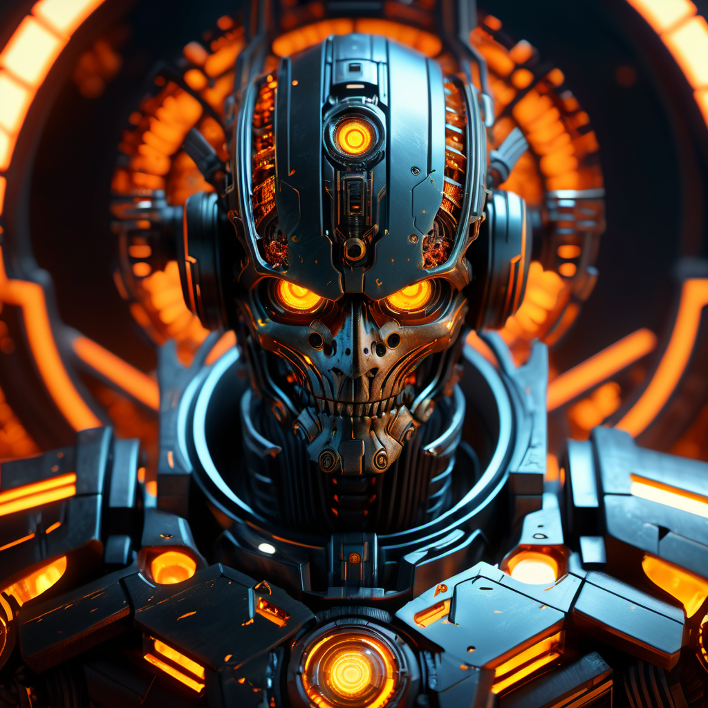 ((best quality)), ((masterpiece)), ((realistic,digital art)), (hyper detailed), DonMCyb3rN3cr0XL Techno-witch, octane rendering, raytracing, volumetric lighting, Backlit,Rim Lighting, 8K, HDR,  <lora:DonMCyb3rN3cr0XL-000009:0.9>