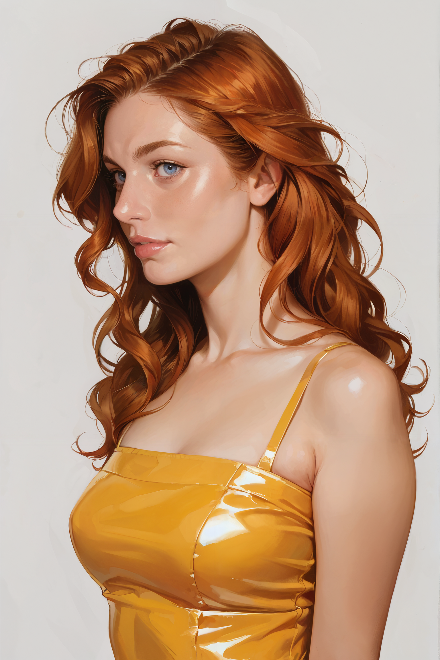 score_9_up, score_8_up, score_7_up, Casual, detailed background, masterpiece, realistic face,
1woman, white background, simple background,
BREAK
BREAK
1woman, long ginger wavy hair, yellow latex tube top, arched back, smiles
original,
<lora:incase---1:0.3>