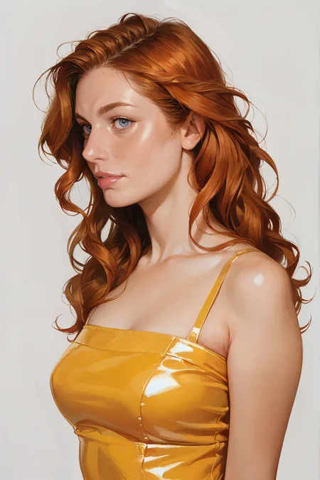 score_9_up, score_8_up, score_7_up, Casual, detailed background, masterpiece, realistic face,
1woman, white background, simple background,
BREAK
BREAK
1woman, long ginger wavy hair, yellow latex tube top, arched back, smiles
original,
<lora:incase---1:0.3>