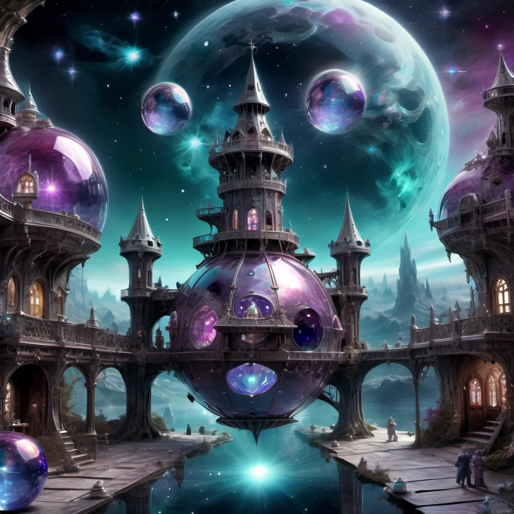 ((best quality)), ((masterpiece)), ((realistic,digital art)), (hyper detailed),DonMC3l3st14l3xpl0r3rsXL Hamlet, magical, fantasy, whimsical, fairytale , 8K, HDR, <lora:DonMC3l3st14l3xpl0r3rsXL-000007:1>