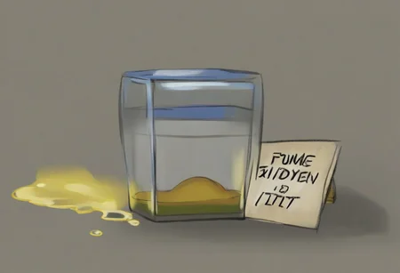 spongebob, looking annoyed, holding a sign that says "This is fine", text,
BREAK
fire in the background, 
BREAK