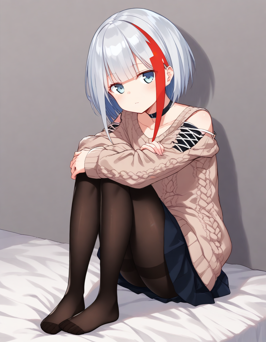 <lora:admiral_graf_spee_XL_pony_bf16_v1:1>1girl, admiral graf spee \(azur lane\),school uniform, pantyhose,, BREAK score_9, score_8_up, score_7_up, BREAK source_anime, rating_explicit, best quality, masterpiece, uncensored,<lora:sdxl_lightning_4step_lora:1>(clear eyes:1.2),clear art,zPDXLpg