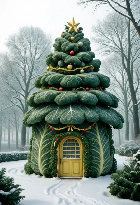 score_9, score_8, score_7,
illustration, intricate detailed, detailed art, (muted colours:0.8),
Christmas tree, cabbage tree, cjdl,
outdoors, winter background,