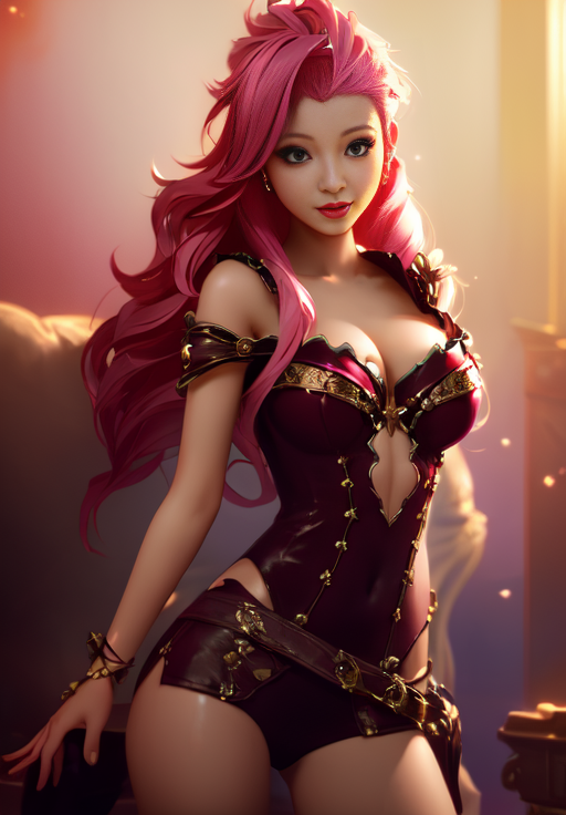 <lora:seraphine:0.8>, seraphine, (acclaimed, alluring, captivating, exciting, gorgeous, striking:1.3), (trending on CGSociety, trending on pixiv, contest winner:1.3)