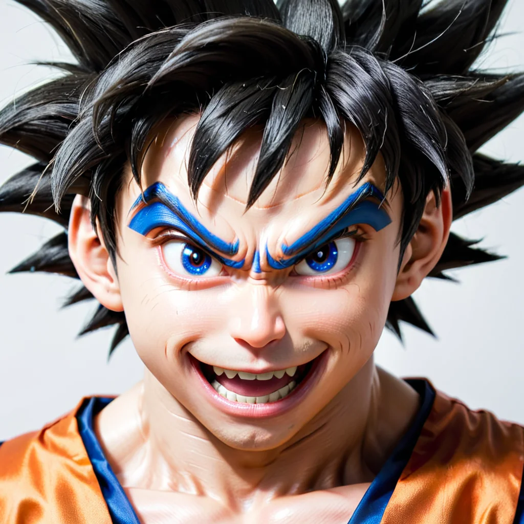 Goku <lora:face_xl_v0_1:1>, solo