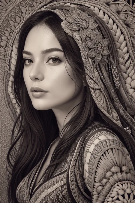 (Photo:1.3), highdetail, <lora:picxer_real:1>, (Zentangle :1.3), Intricate, abstract, monochrome, patterns, meditative, highly detailed, (magical, magnificent, masterpiece:1.3), (highly detailed, high quality:1.3)