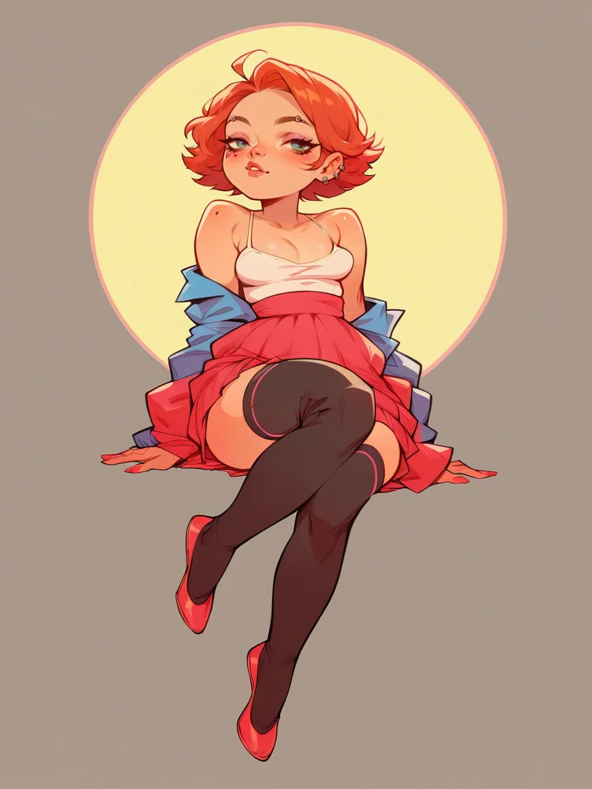 score_9, score_8_up, score_7_up, score_6_up, <lora:stud10XLP_r2:1> stud10, 1girl, thighhighs,