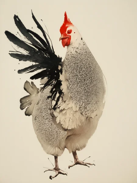 score_9, score_8_up, score_7_up, score_6_up, score_5_up, score_4_up, <lora:p3np0v4cXLP:1> p3np0v4c, watercolor, chicken
