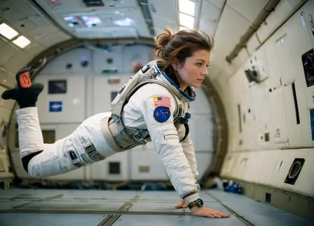 cinematic photo 1girl, all fours, LowGravity, falling, space station, indoors, light, real, detailed, beautiful, intricate, elegant, breathtaking, highly enhanced, cinematic, artistic, complex, dramatic, sharp focus, color, extremely inspired, stunning composition, pristine, epic, brilliant, creative, awesome, calm, unique, incredible, passionate,, expressive
<lora:LowGravity-000016:.7>, , <lora:FILM_PHOTOGRAPHY_STYLE:0.25> . 35mm photograph, film, bokeh, professional, 4k, highly detailed