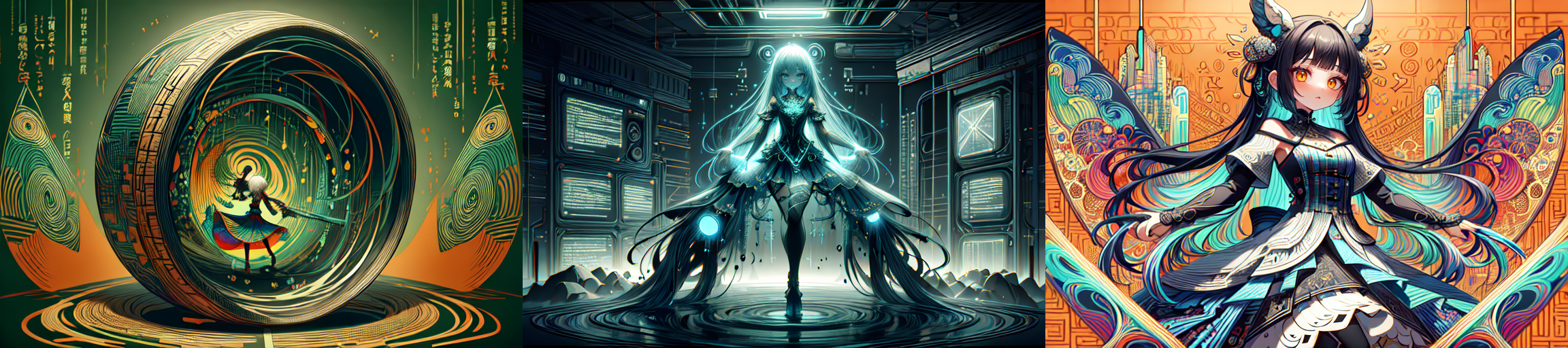 highly insanely detailed, masterpiece, top quality, best quality, highres, 4k, 8k, RAW photo, (very aesthetic, beautiful and aesthetic), 
__lazy-wildcards/subject/style-elem/code_style/prompts__, 
<lora:CodeStyle (half generic class)_564920:1>, 
(1girl:1.3), 1other, 
__lazy-wildcards/dataset/background__,âââ