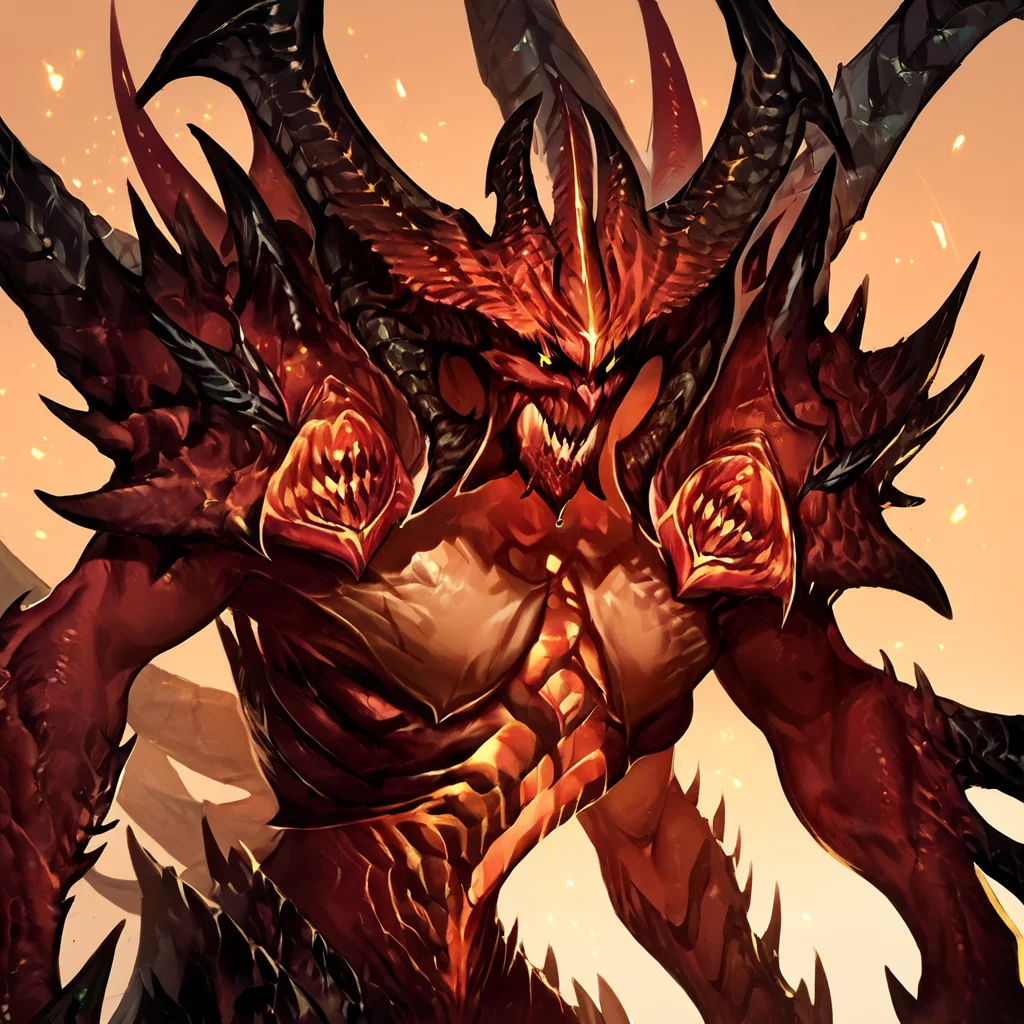 score_9, score_8_up, score_7_up, score_6_up, score_5_up, score_4_up, source_anime, Diablo, monster, demon