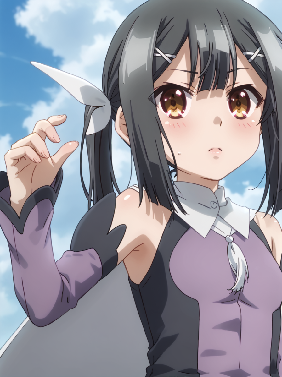 detailed background, shiny skin, rating safe, posing,
<lora:miyu.pony:1>,
miyu,
upper body,