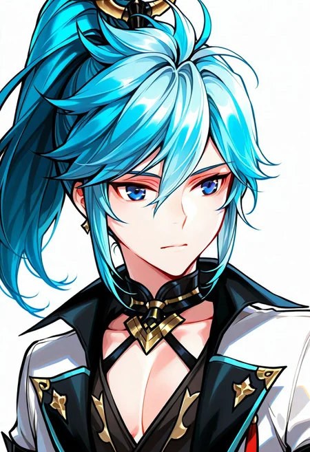 ace \(seven knights\), solo, male focus, bishounen