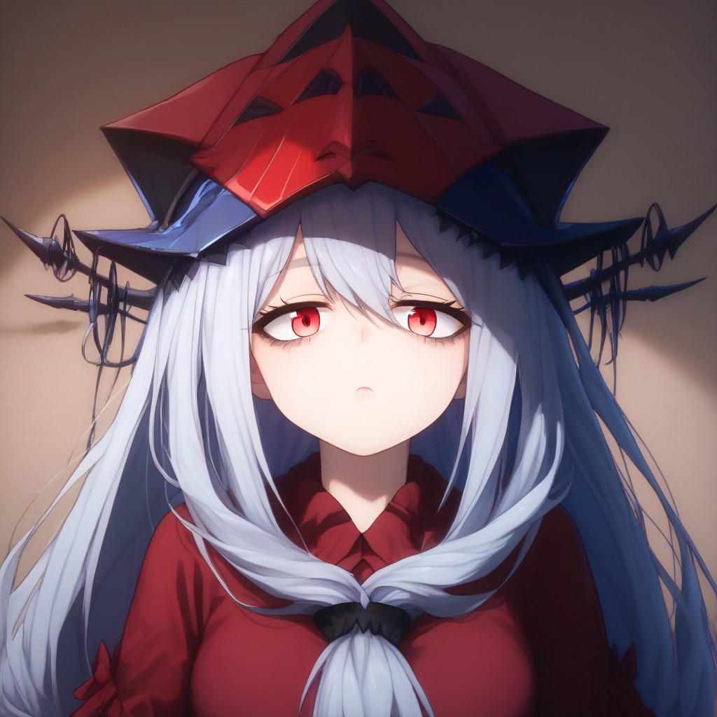 score_9, score_8_up, score_8, BREAK source_anime, 1girl, solo, (masterpiece:1.4), high quality, high definition, sharp focus, detailed face, anime, best quality, 4k, 8k, absurd resolution, intricate detail, detailed hands, detailed eyes, animation, illustration, highly detailed, highres, extremely detailed, <lora:ETO_OCC002:0.7> ETO_OCC,<lora:hyperdenoiser_v090:0.6>, (looking at viewer:1.4), <lora:mesugaki-10:0.7>, full body, legs, Skalter, low twintails, very long hair, low-tied long hair, grey hair, red eyes BREAK, razmi, pelt, hood, fur-trimmed dress, bags under eyes, pelt, hood, dress, boring expression, sleepy eyes