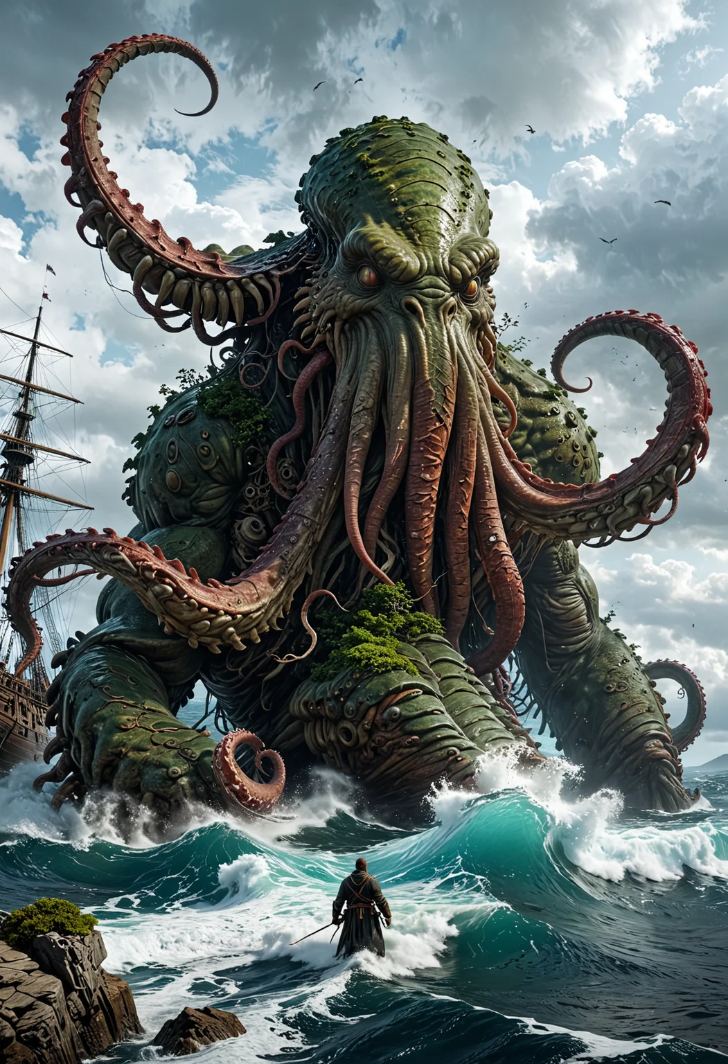 cinematic giant kraken
<lora:EpicF4nta5yXL:0.8>
<lora:add-detail-xl:1>
<lora:WildcardX-XL-Detail-Enhancer:1>
<lora:MJ52:0.375>
<lora:CinematicStyle_v1:0.42>