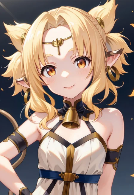 score_9, score_8_up, score_7_up, score_6_up, score_5_up, score_4_up, source_anime,  ALO-Alicia, smile, cute ,looking at viewer, Mixed-race skin