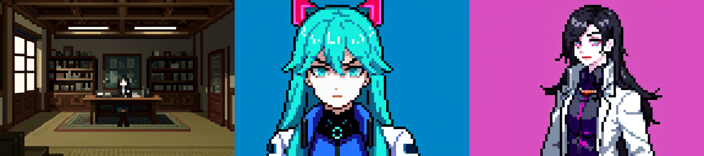 highly insanely detailed, masterpiece, top quality, best quality, highres, 4k, 8k, RAW photo, (very aesthetic, beautiful and aesthetic), 
__lazy-wildcards/cosplay-char/ShinMegamiTensei/jenna_angel/prompts__, 
<lora:zs_Jenna:0.8>, 
(1girl:1.3), 1other, 
__lazy-wildcards/dataset/background__,âââ
