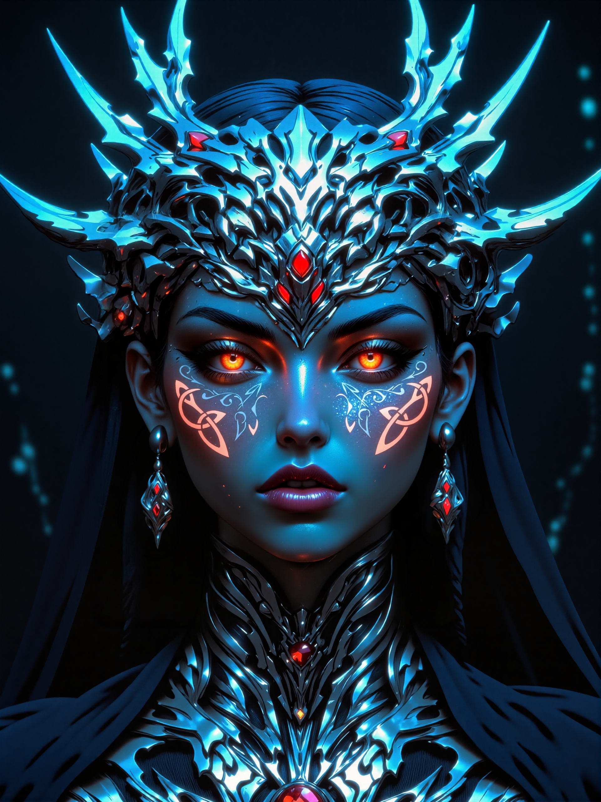 photorealistic, highly detailed, intricate, fractal, iridescent, [:intensely glowing eyes:6], 8k, 16k, gradient background, beckoning, the children of the night, the spirits of the undead, and the lesser lights, now the time has come to reach out, we must heed their calls, when strange gateways beckon, low camera angle, fractal, iridescence, glow, night blue, silver, platinum, cyan, teal, moonlit, mythp0rt, ne0nfant4sy, midjourney_whisper_avant_couture, <lora:style-mythic_fantasy-v2-flux-by_velvets:0.85> <lora:style-neon_fantasy-flux-by_neowave:0.64> <lora:epic_gorgeous_details-balance-flux-by_flyway:0.76> <lora:style-midjourney_lucid_dreams-flux-by_kawaiikitsuneai:0.12> <lora:midjourney_whisper_avant_couture-flux-by_aihonobono2023:0.72>