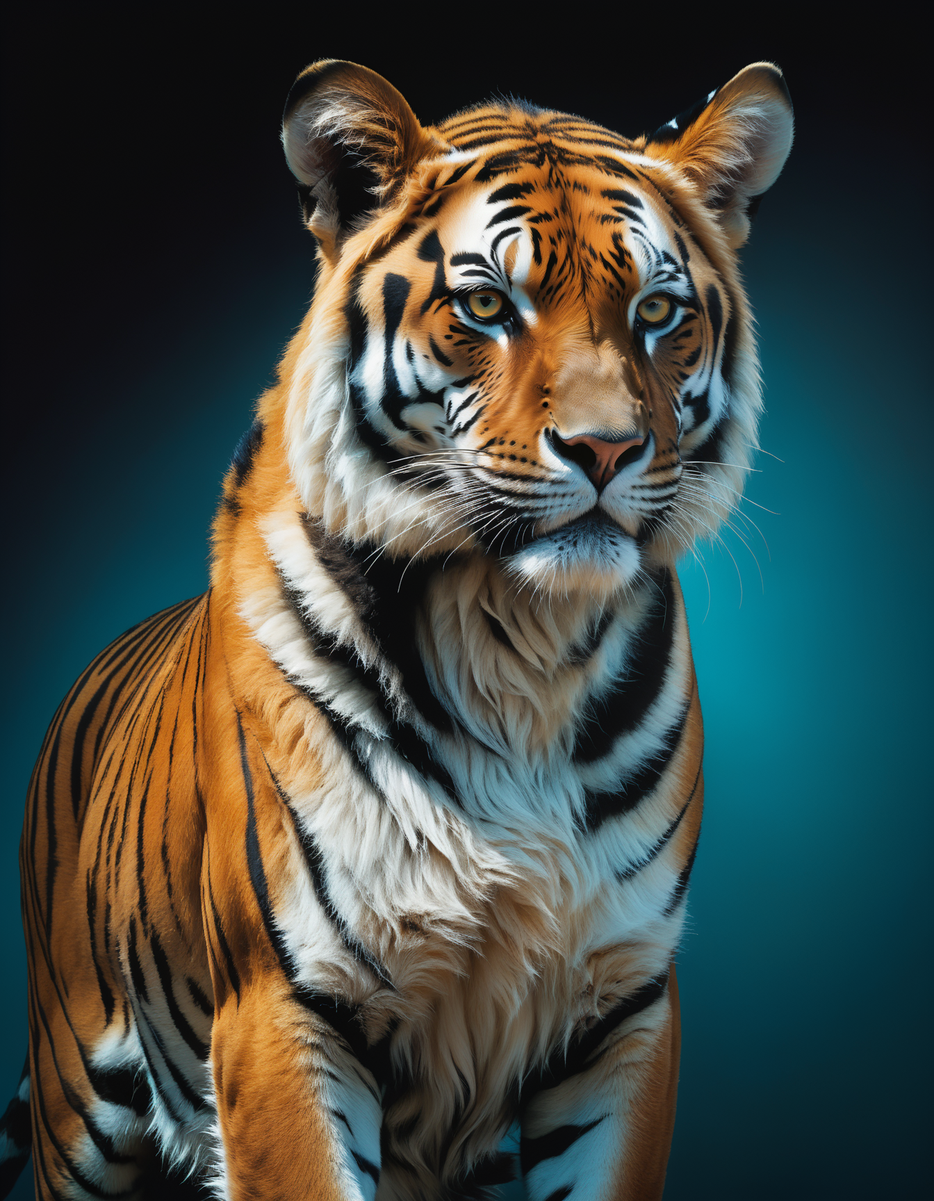 professional photograph of a pastel and wild animal  by  Marc Simonetti and Ed Freeman and helmut newton , bold lines, hyper detailed, dark limited palette, dramatic lighting,  (intricate details, masterpiece, best quality:1.4),
<lora:add-detail-xl:1> <lora:xl_more_art-full_v1:0.5>