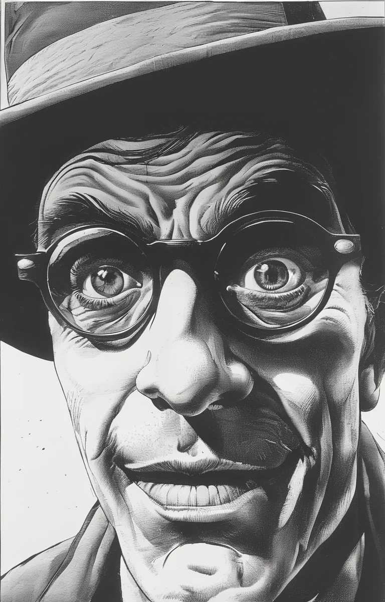 masterpiece,best quality,<lora:tbh232-sdxl:0.9>,illustration,style of Brian Bolland, portrait of noble man
