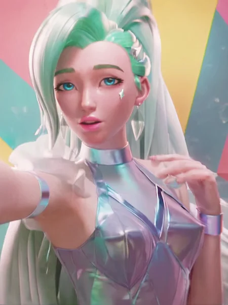 score_9, score_8_up, score_8, volumetric lighting, rating_explicit, <lora:kda_more_pony_v1:0.8>
1girl, seraphine 
 beautiful woman