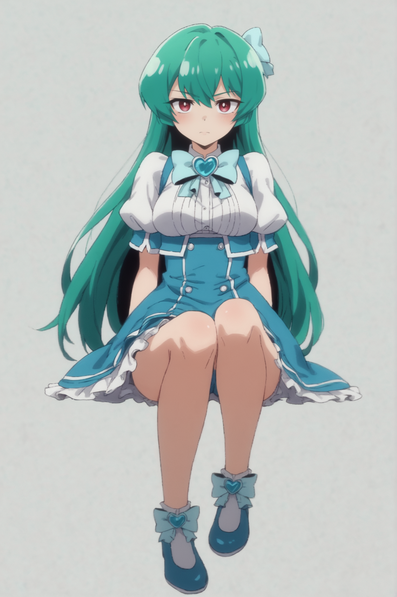 <lora:Sayo_Minakami:0.7> rating_all, score_10, score_8_up, score_7_up,  Sayo Minakami, full body, white background, looking at viewer <lora:sdxl_lightning_4step_lora:1>,